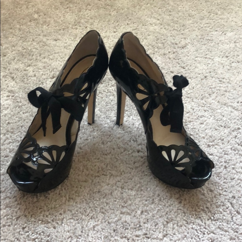 Joan and David Dacicilee Platform Heels